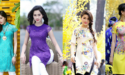 Xu hướng áo dài đã thay đổi như thế nào qua từng dịp Tết?