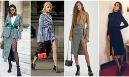Bí quyết diện tất lưới chuẩn siêu sao dành cho các cô nàng sành điệu