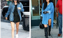 Bạn đã biết cách mặc áo khoác oversized denim hoàn hảo?