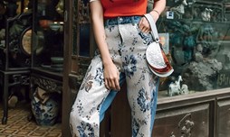 Muôn sắc với họa tiết hoa